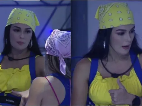 BBB: Larissa perde a paciência com brother e marca fim de aliança