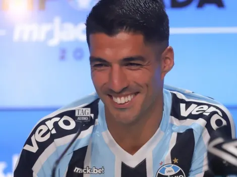 Torcida do Grêmio resgata comentário envolvendo Suárez após vexame do Flamengo