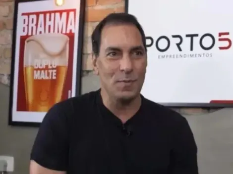 Edmundo ‘tira onda’ do Flamengo e enlouquece torcida do Vasco