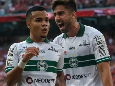 Coritiba 'barra' Kaio César e muda escalação para vencer Londrina nesta 4ª