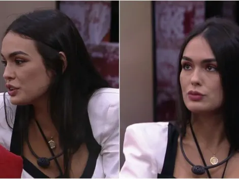 BBB: Fora da vista de Fred Desimpedidos, Larissa surpreende com segredo picante