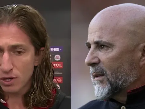 Filipe Luís dá declaração contra o que Sampaoli pensa e choca torcida do Flamengo