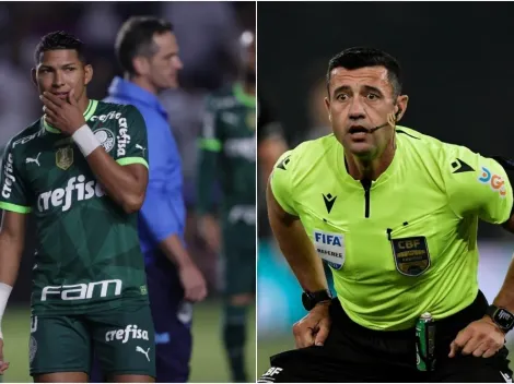 Rony 'vaza' conversa com Bráulio da Silva Machado após golaço anulado