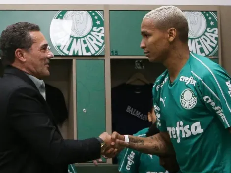 Deyverson revela bastidores com Luxa no Palmeiras