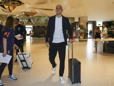 Jogadores do Flamengo e Fluminense se apresentam a Seleção e Pedro projeta duelos