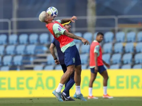 Seleção Brasileira faz primeiro treino com grupo completo na Espanha