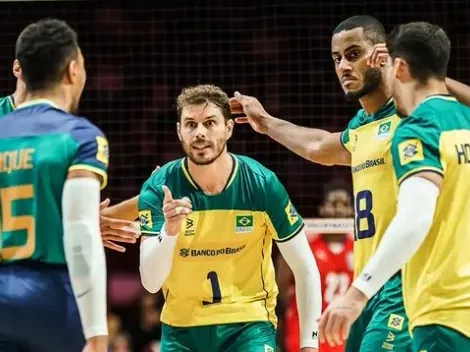 Brasil x Bulgária: Saiba como assistir ao jogo da Liga das Nações de vôlei masculino