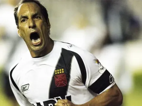 Vasco 'relembra' de Edmundo em tempos áureos da equipe