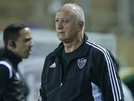 Felipão não quer saber e manda recado para jogador do Atlético