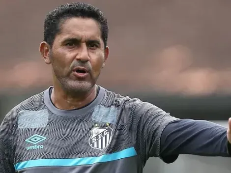 Surpresa no Santos! Técnico recém-contratado fica impossibilitado de comandar time e técnico interino assume o Peixe contra o Flamengo