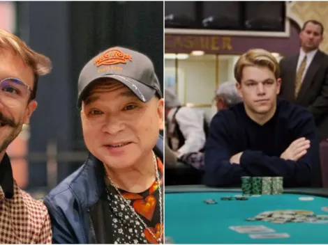 Yuri Martins recorda filme 'Cartas na Mesa' ao encontrar lenda do poker