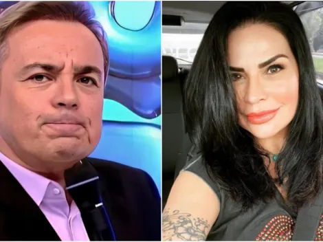 TRETA! Apresentadora expõe suposto affair de Gugu com cantor e é 'amassada' por Solange Gomes