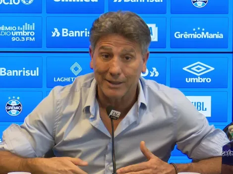 “Não tem por que”; Renato Gaúcho sai satisfeito com o Grêmio e explica formação do elenco principal