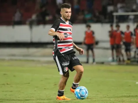 Nadson lamenta ter falhado em lance que acabou resultando no gol de empate do Nacional