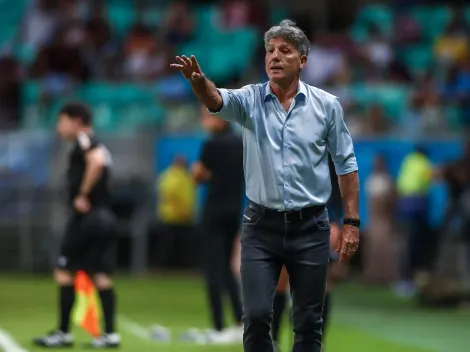 Renato elogia bom desempenho do Grêmio e justifica ausência de craque