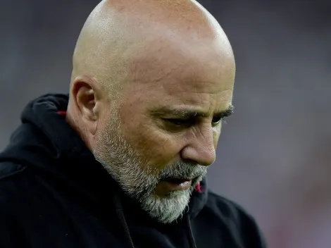 Sampaoli é surpreendido em reação incomum de 'rival' do Flamengo