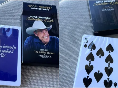 Baralho especial marca homenagem a Doyle Brunson na WSOP