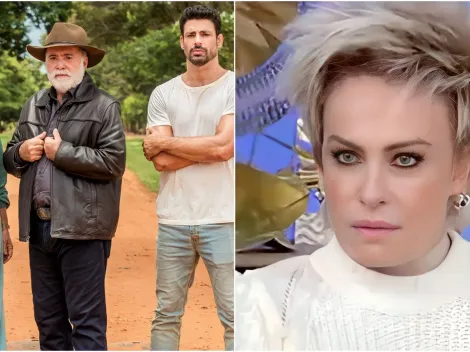 Glória Pires dá invertida em repórter de Ana Maria Braga; Cauã Reymond salva