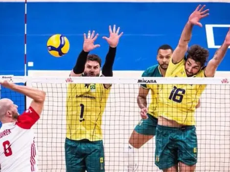 Vôlei: Brasil luta, mas é eliminado pela Polônia na Liga das Nações