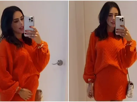 Bruna Biancardi exibe mudança no look por conta da gravidez