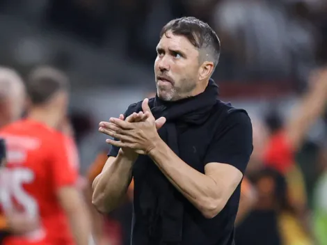 Eduardo Coudet não poupa palavras a elogiar jogador que ele pediu a diretoria na sua primeira agem pelo Inter