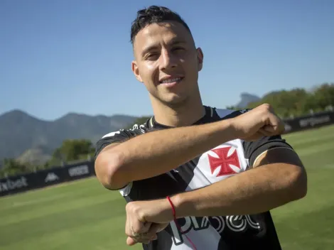 O Vasco APRESENTOU Sebastián Ferreira e o atacante deve ser titular contra o Corinthians