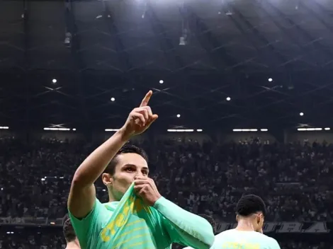 Veiga mais uma vez foi decisivo para o Palmeiras