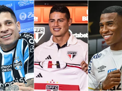 Conheça os novos reforços da Série A na segunda janela de transferência