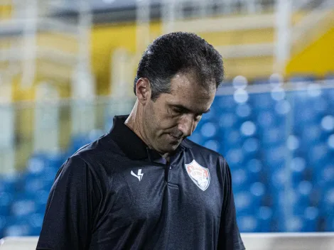 Léo Condé falou que o Vitória fez uma partida bem abaixo diante do Londrina