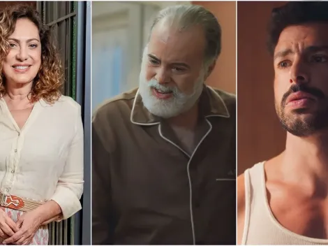 Terra e Paixão: Agatha revela segredo de Antônio para Caio e ele reage