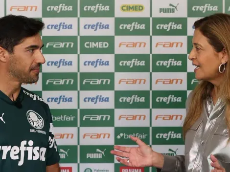 Leila Pereira faz promessa para Abel no Palmeiras