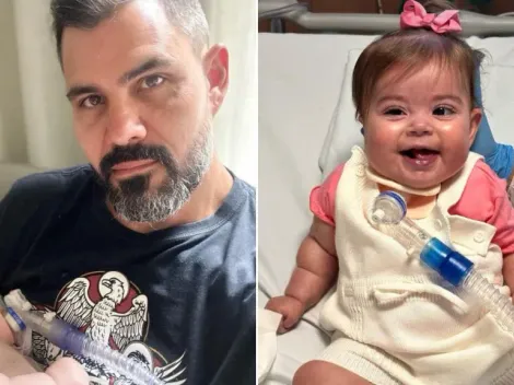 Juliano Cazarré desabafa e diz que só Deus sabe onde a filha poderá chegar