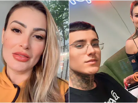 Andressa Urach é criticada por apresentador, após vídeo íntimo filmado pelo próprio filho