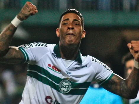 Alef Manga manda recado e áudio viraliza entre torcedores do Coritiba