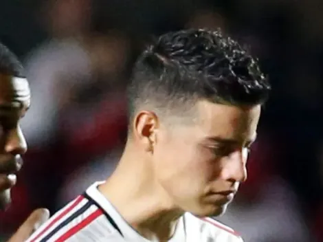 James Rodríguez leva DURA por erro no São Paulo e se complica AO VIVO