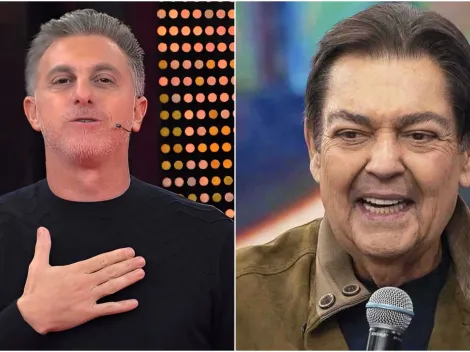 Luciano Huck manda recado especial para Faustão durante programa ao vivo