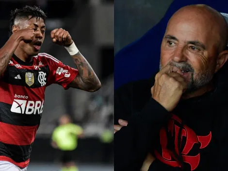 Bruno Henrique não se cala e bota a boca no trombone sobre atitude inesperada de Sampaoli no Flamengo