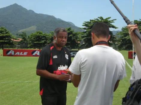 Andrade relembra história com ídolo do Flamengo de quando era treinador do clube