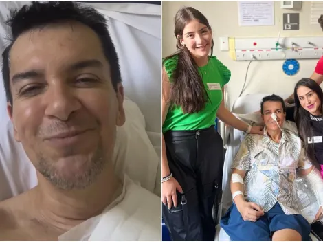 Quase duas semanas depois do acidente, Regis Danese tem melhora e deixa UTI de hospital