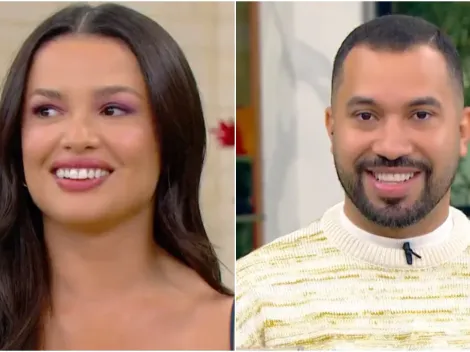 Juliette e Gil do Vigor trocam declarações durante Mais Você e emocionam ao falar sobre amizade