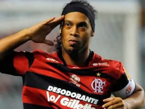 Ronaldinho não esquece o Flamengo e deixa mensagem na WEB antes de final
