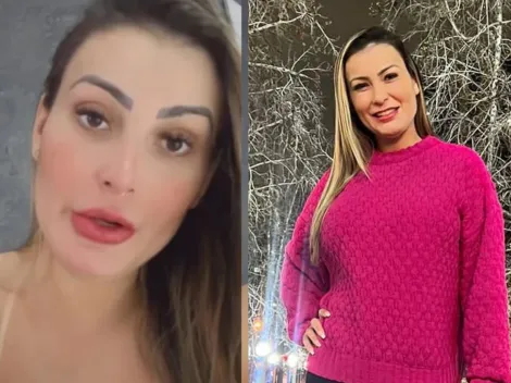 Após cirurgia às pressas, Andressa Urach explica quadro de saúde