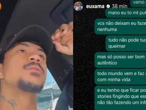 Xamã desabafa nas redes sociais e ameaça demitir equipe