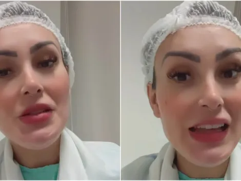 Em meio a polêmicas, Andressa Urach volta a passar mal e é internada novamente em hospitaL