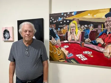Oftalmologista aposentado dos EUA criou uma coleção de quadros envolvendo poker