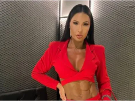 Gracyanne Barbosa posta foto "antes e depois" nas redes sociais