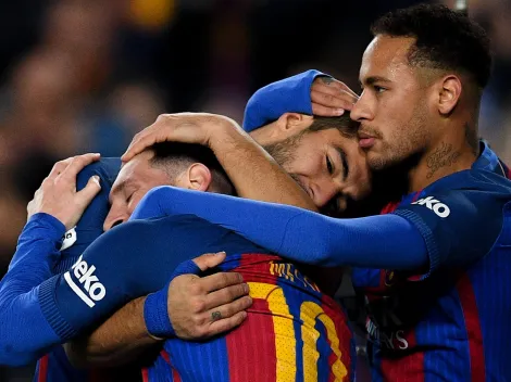 Neymar recebe apoio de Suárez em rede social