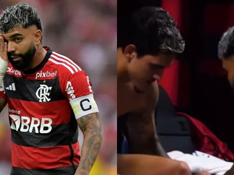 Gabigol e Pedro protagonizam cena inesperada no Flamengo