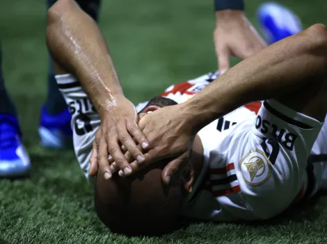 Torcida do São Paulo se revolta com lesão de Lucas na web