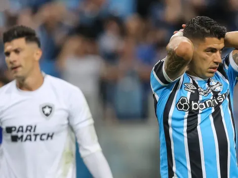 Em momentos diferentes, Botafogo e Grêmio jogam em palco pouco comum